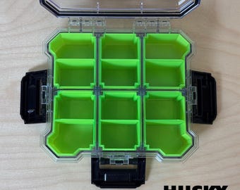 Bin Inserts for 6-inch Husky Weatherproof Organizer Case