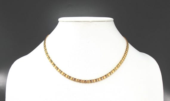 Napier Necklace Two tone gold tone 18"