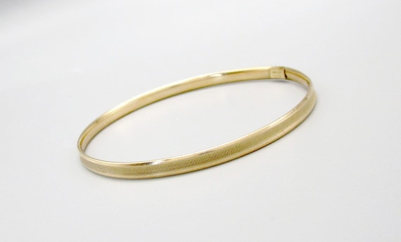 Bracelet Gold Filled Bangle by Winard 7 1/2" - image 2