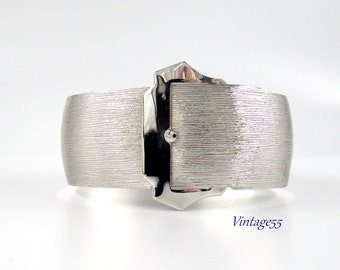 Buckle Bracelet Silver tone by Sarah Coventry