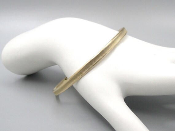 Bracelet Gold Filled Bangle by Winard 7 1/2" - image 3