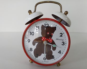 Vintage 1960's Mi-ken Wind-up Moving Eyes Pendulum Lion Clock - Etsy