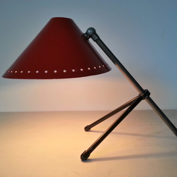 PINOCCHIO light / HALA Zeist / Busquet / table or wall light /mid century lamp / original 50s / Pinokkio