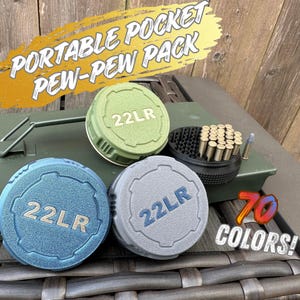 Mini .22LR Ammo Puck: Taschen-Munitionskoffer