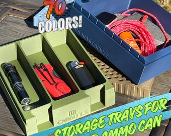 Organizador de bandeja de carga para bidón NATO calibre 50 - The Range Rack System