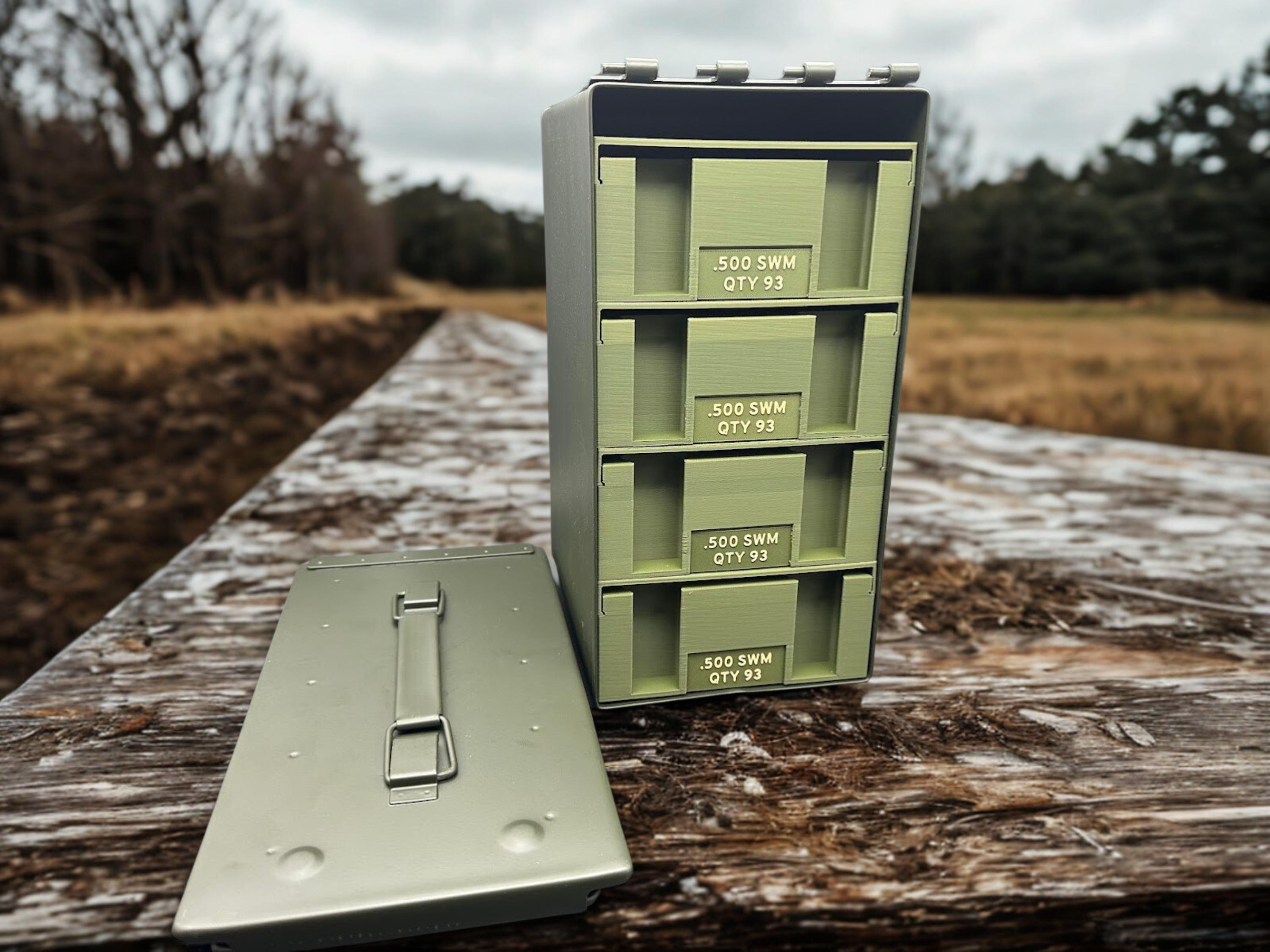 Ammo Organizer Tray - Range Rack PLUS for 50 Cal Ammo Can - Etsy
