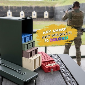 Ammo Organizer Tray - Range Rack for 30 Cal Ammo Can