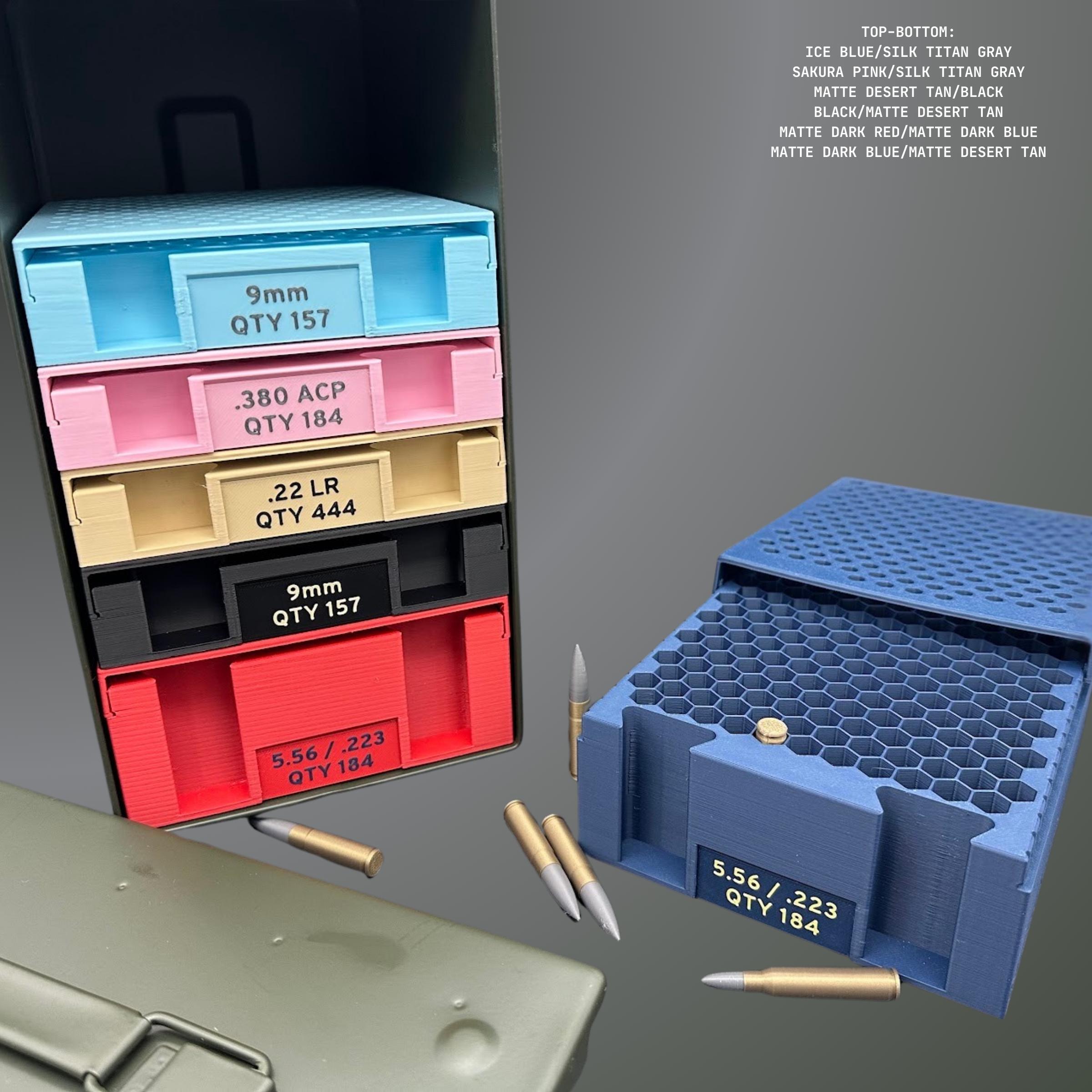 Ammo Organizer Tray - Range Rack PLUS for 50 Cal Ammo Can - Etsy