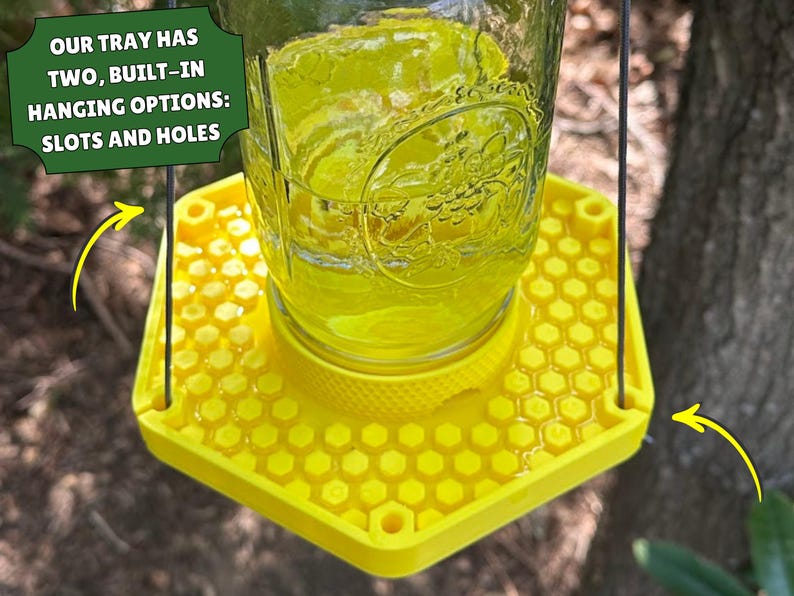 Bee Watering Tray - Pollinator Hydration Station - Etsy