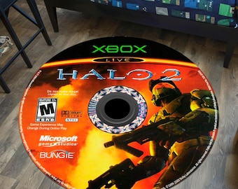 Tapis cd, tapis de salle de jeux, tapis de jeu personnalisé, tapis de jeu populaire, cadeau pour gamer, tapis rond personnalisé, carpette, tapis de dvd, tapis de disque cd