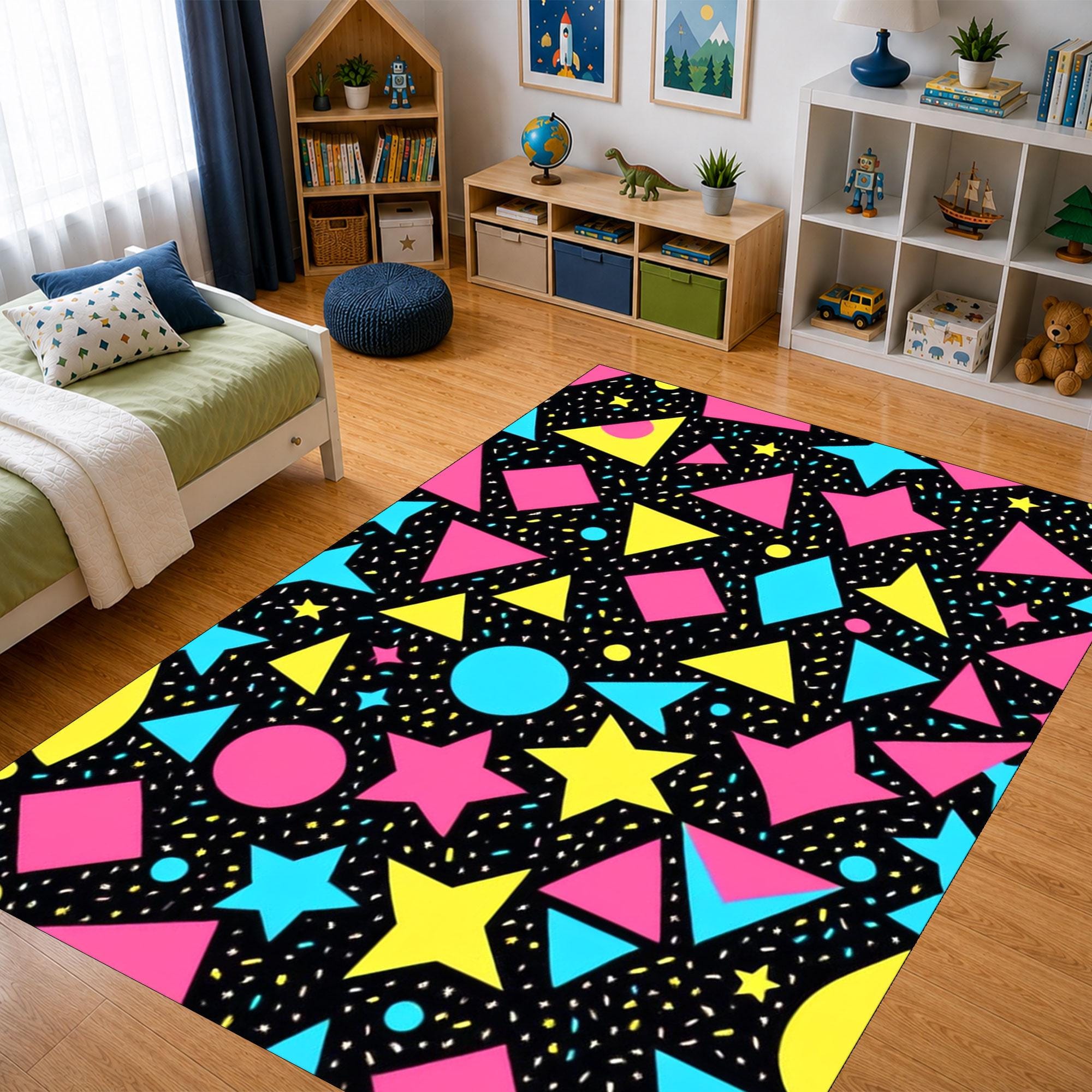 ラグ・カーペット ARCADE GAME RUG ラグ・カーペット ARCADE GAME RUG Gamer rug, fun rug, game room rug