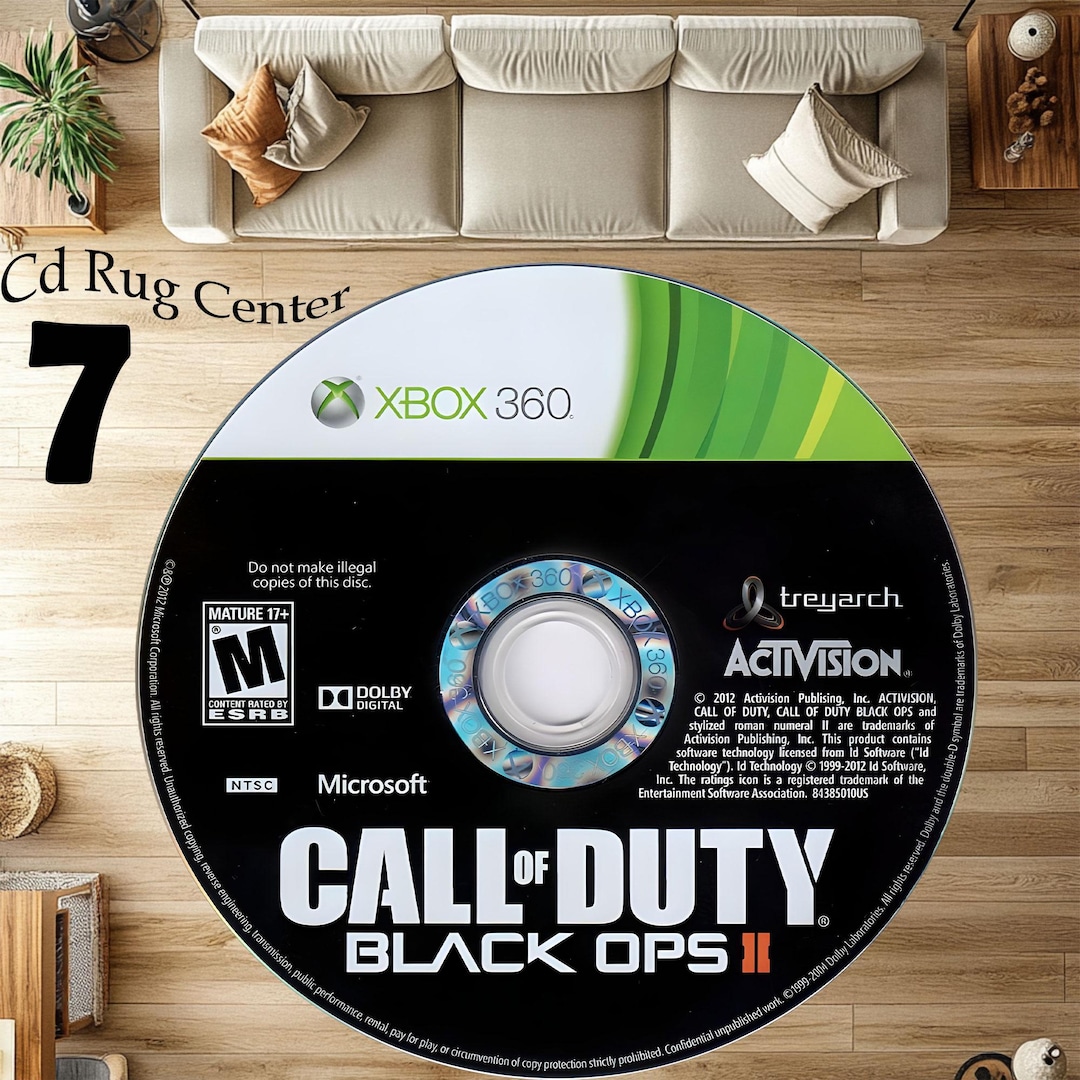 Cd Rug, Game Room Rug, Ps2 Cd Rug, Personalized Game Rug, Popular Game ...