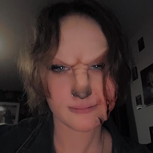 Prosthetic Werewolf Forehead – Handcrafted FX Appliance for Cosplay, Film, and Haunt Events
