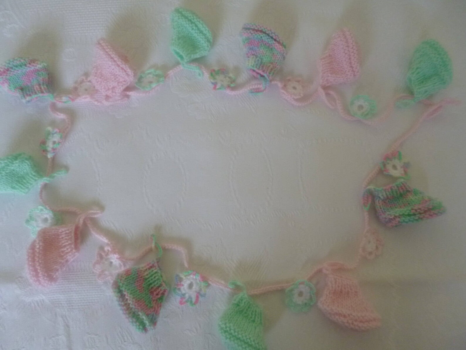Baby Garland Knitted Garland Nursery Décor FREE SHIPPING Etsy