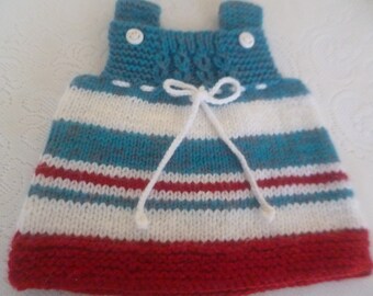 Unisex Baby Vest/Top, Newborn Vest/Top. Hand Knitted with Soft Acrylic Wool. Ready to Ship. Free Shipping by Certified Mail