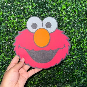 Elmo and Friends Cutouts / Sesamstraße Mittelstücke / Wählen Sie Ihre Charaktere aus + Straßenschild