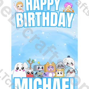 Lanky Box Party Bags digital file
