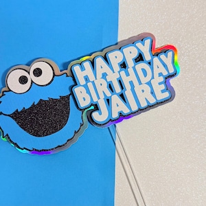 Sesamstraße Cake Topper personalisieren - wähle deinen eigenen Charakter