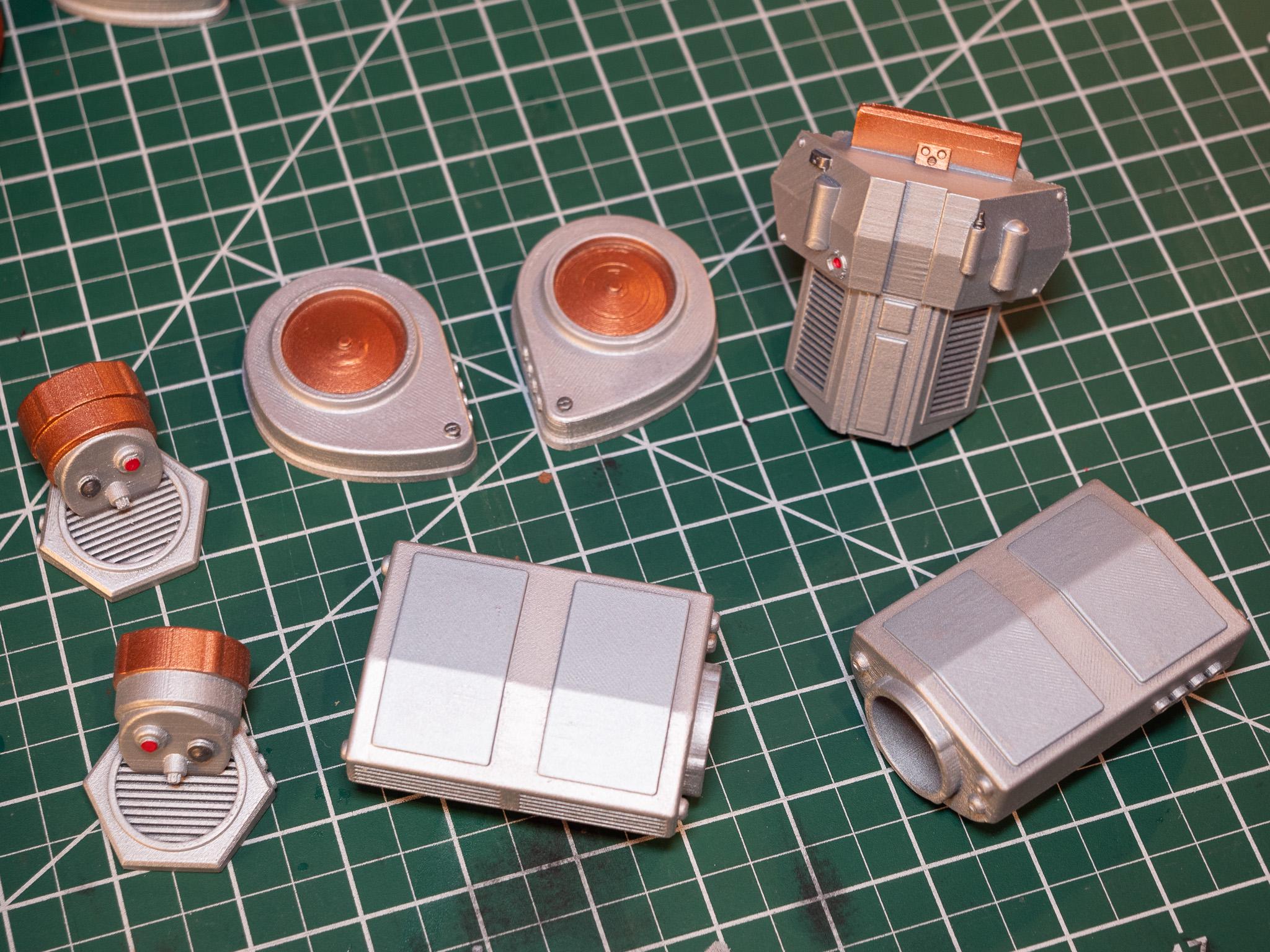 Clone Trooper Helmet Interior DIY Kit - Phase 2 Greeblies Props for ...