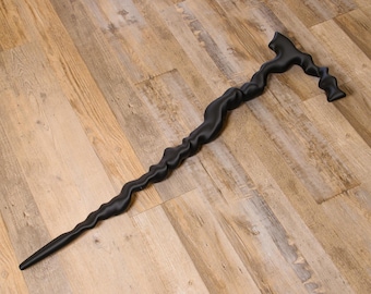 Emperor Palpatine Cane Display Replica - Full Size Star Wars Cosplay Prop, Sith Costume Accessory and Display Collectible