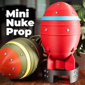 Mini Nuke Prop Container - NEW Nuka Nuke Variant - Fallout inspired fan made collectable