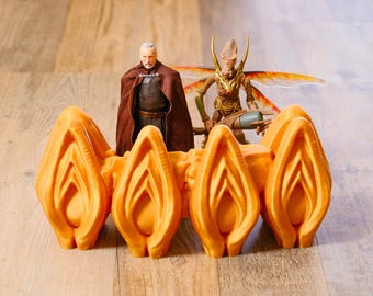 Battle of Geonosis Balcony Diorama for Black Series and Vintage Collection Action Figures