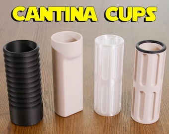 Cantina Cups – Star Wars Inspired Life-Size Prop for Displays, Cosplay or Decor