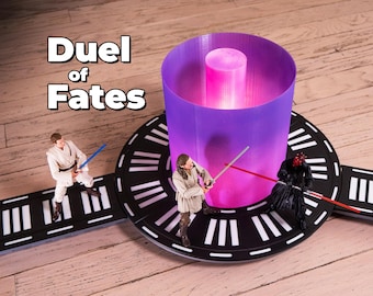 Duel of Fates Diorama: Star Wars Black Series/Vintage Collection Display