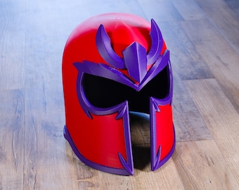 Magneto ’97 Helmet Replica - X-Men Comic Cosplay Prop & Marvel Legends Costume Helmet