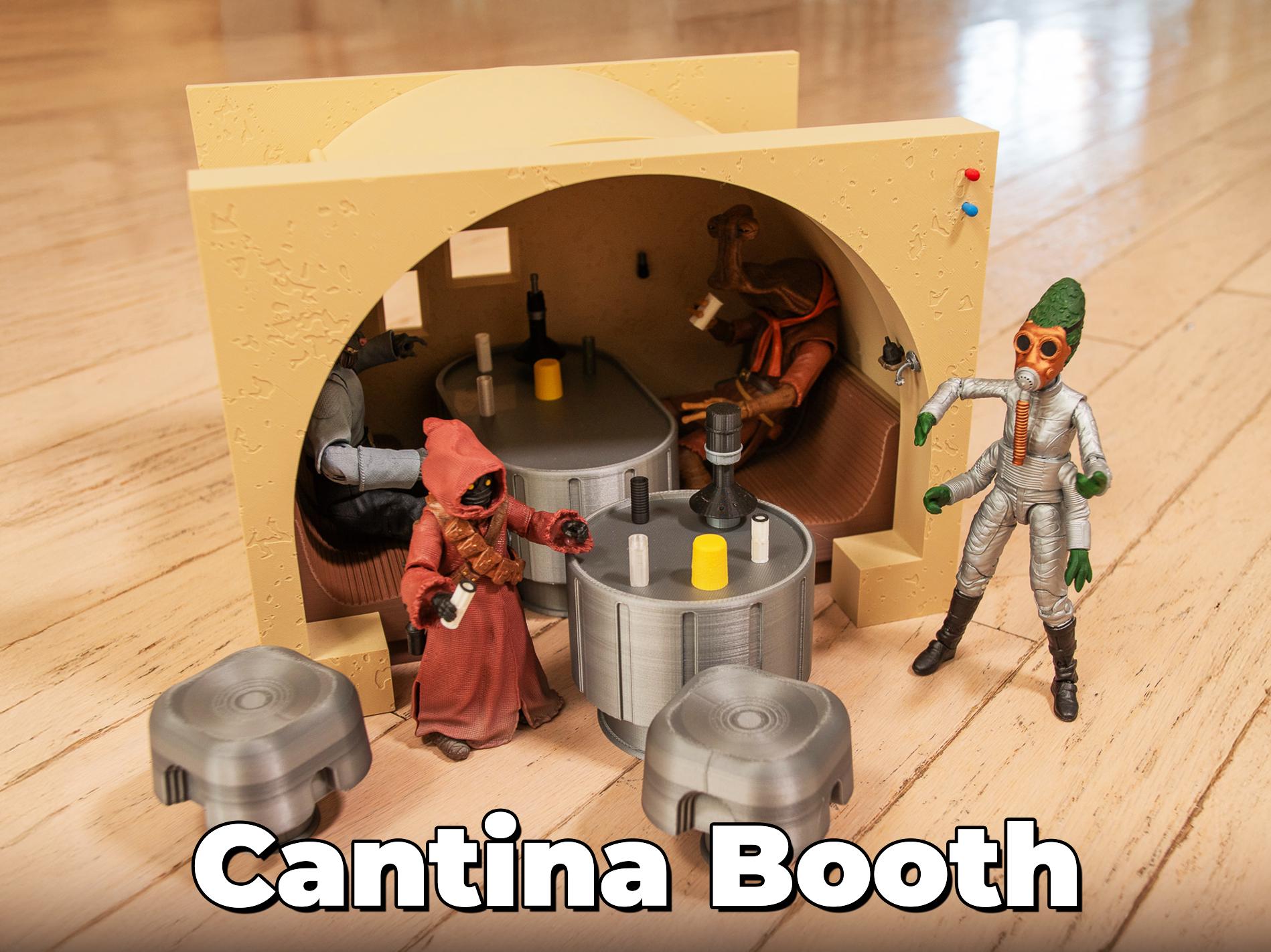 モス・アイズリー・カンティーナブースジオラマ - スター・ウォーズ