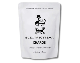 Charge Blend – Wzmacniacz energii i witalności – Wysoka zawartość żelaza i witaminy D | Mieszanka ziół i grzybów