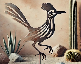 Wüstensprinter Roadrunner - Gartenstecker