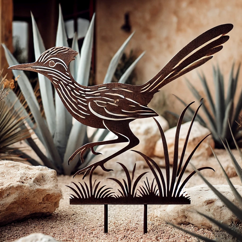 Desert Dash Roadrunner - Garden Stake - Etsy