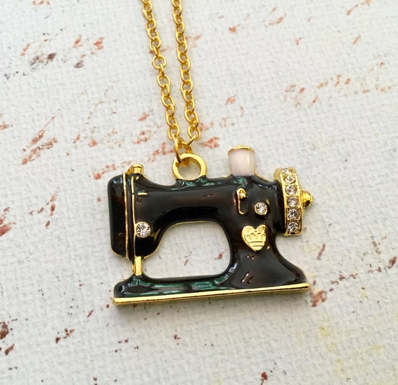 Sewing Machine Necklace