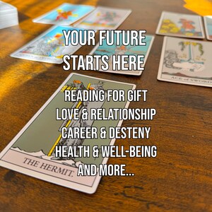 Lectura de tarot psíquica: amor, relaciones, carrera, objetivos de vida, protección mágica. Regalo para mujeres y hombres. ¡Guía personal para un futuro feliz!