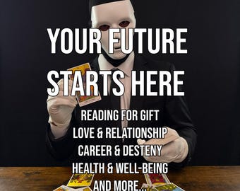 Psychic Tarot Reading for Love, Relationships, Life Goals, and Magical Protection. Gift for Woman & Man. Personal guide to the happy future!