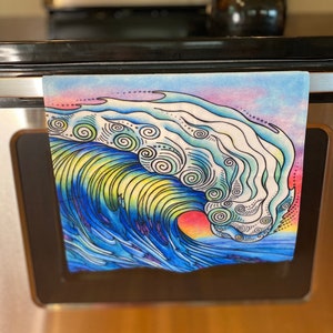 The Wave Hand Towel, for Kitchen or bathroom