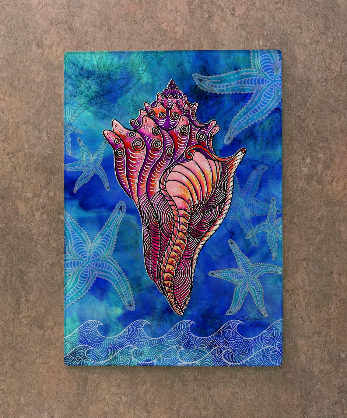Conch Shell Cutting Board or Hot Plate - Etsy