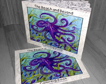 The Beach and Beyond Coloring Book