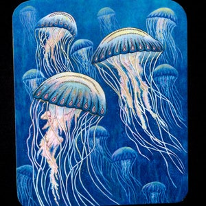 Jellyfish Art Mousepad for computers