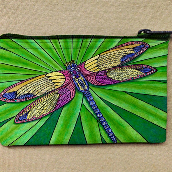 Dragonfly Coin Bag