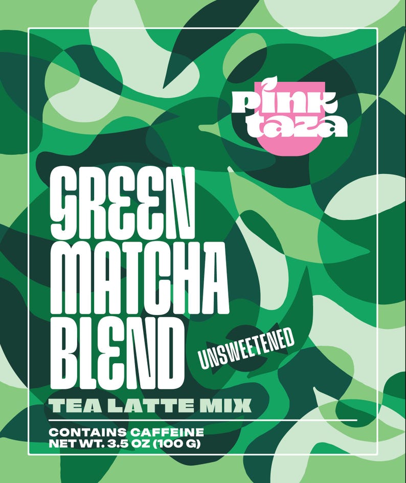 Matcha Blend Powder Tea Matte Mix - Etsy