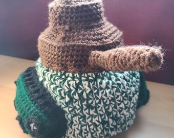 Soft & Warm Crochet Handmade Army Tank Beanie/Hat