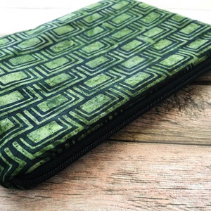Tarot Card Bag  - Tarot Card Bag With Zipper - Tarot Deck Bag Pouch - Batik Bag