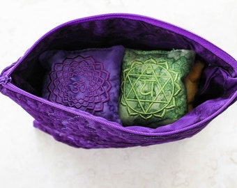 Purple Chakra Pillow Bag