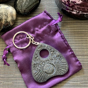 Ouija Planchette Keychain