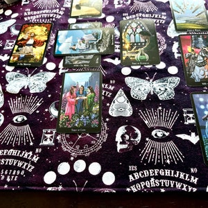 Tarot Spread Cloth - Tarot Reading Cloth - Altar Cloth