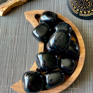 Black Obsidian Pocket Stone