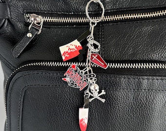 Horror Lover Bag Charm Keychain