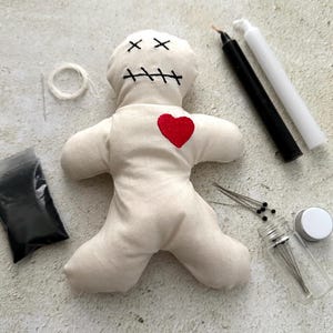 Poppet Doll Kit - Voodoo Doll - Witchcraft Ritual